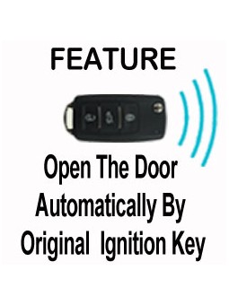 Use Original Ignition Key as  a remote controller for Automatic Door